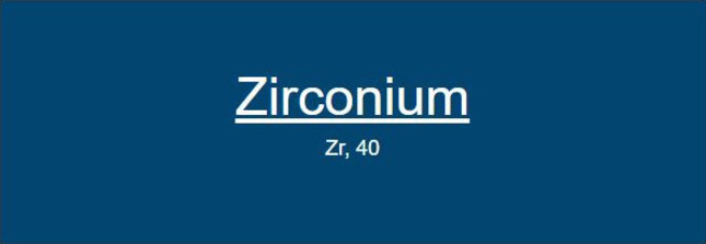 Zirkonium Lagerhaltung Button